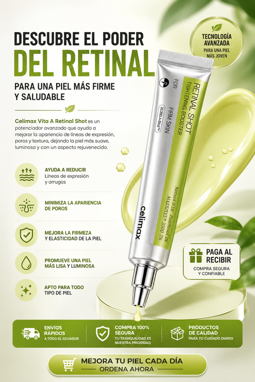 Celimax Retinal Shot – Reafirma y Rejuvenece tu Piel